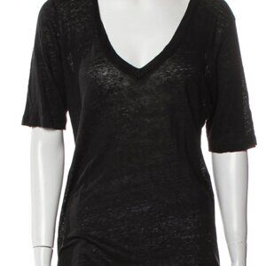 Emerson Fry Linen V-neck Tshirt